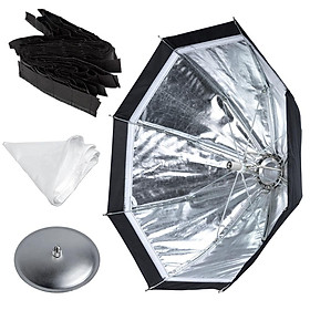 Godox S7 48cm Di động Chụp ảnh Hình bát giác có thể gập lại Softbox Umbrella Lighting Kit cho WITSTRO AD360 AD180 AD200 Series