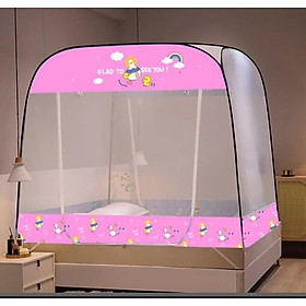 Mua Màn Chụp Đỉnh Vuông Cao Cấp Mộc Miên - Kích thước 1 8mx2m ( Hình thật )