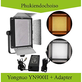 Đèn led Yongnuo YN900II + Nguồn cắm trực tiếp - Hàng chính hãng