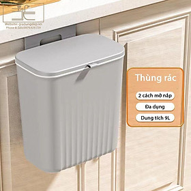 Mua Thùng rác treo tủ bếp - treo tường - có nắp đậy - đa năng cho cả phòng khách - phòng ngủ - Đủ màu sắc