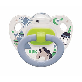 Bộ 2 Ti Giả Silicone Classic Nuk NU01806 (0-6 tháng) - Mẫu Ngẫu Nhiên