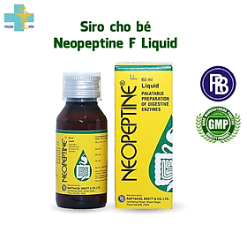 Thực phẩm bảo vệ sức khỏe Neopeptine F Liquid  (Neopeptine siro) chai 60ml - Hỗ Trợ Tăng Cường Tiêu Hóa Và Hấp Thu Thức Ăn