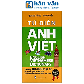Từ Điển Anh-Việt (Khoảng 301.000 Từ)