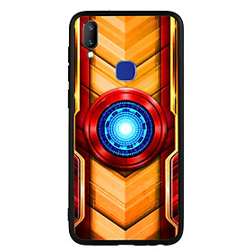 Ốp Lưng Viền TPU cho điện thoại Vivo V11i - Iron Man 01
