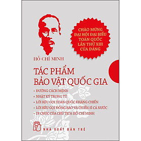 Sách Tác Phẩm Bảo Vật Quốc Gia - Hồ Chí Minh (Hộp 5 Cuốn)