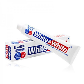 Bộ 2 tuýp kem đánh răng White and White Nhật Bản
