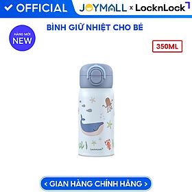 Mua Bình giữ nhiệt LocknLock 350ml cho bé School Fit Pick Dual Cap Tumbler LHC3400 nắp uống kép - Hàng Chính Hãng - JoyMall
