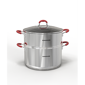 Mua BỘ NỒI XỬNG INOX 5 ĐÁY SUNHOUSE SHG507-24 - Hàng chính hãng