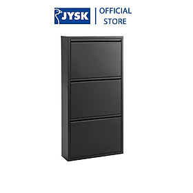 Mua Tủ giày | JYSK Hallenslev | 3 ngăn | kim loại | nhiều màu | R50xS15cmxC104cm