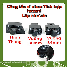 Công tắc xi nhan tích hợp Hazard ( Đèn ưu tiên ) Green Networks Group