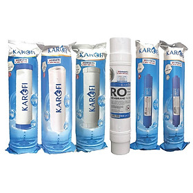 Mua Combo 6 lõi lọc nước Karofi chính hãng dùng cho máy lọc nước Karofi HCV362 - Hàng Chính Hãng