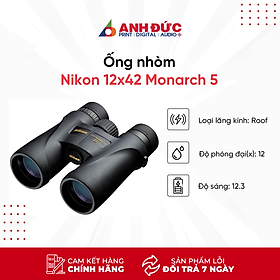 Mua Ống Nhòm Nikon Monarch 5 12 x 42 - Hàng Chính Hãng