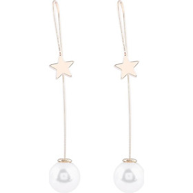 Bông Tai Star Drop Pearl Tatiana BH2436 - Vàng