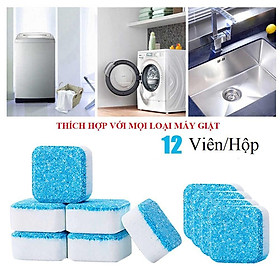 Hộp 12 viên tẩy lồng máy giặt