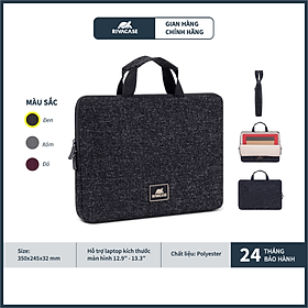 Túi chống sốc rivacase 7913 dành cho laptop 12.9" - 13.3" hàng chính hãng