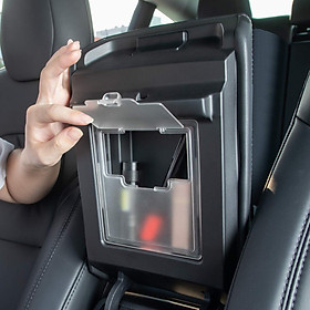 Center Console Organizer Armrest Hidden Storage Box for Tesla Model 3