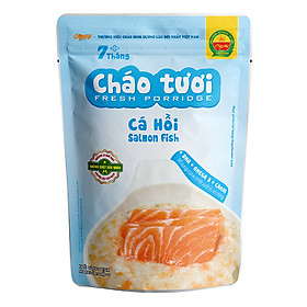 Cháo Tươi Cá Hồi Cây Thị