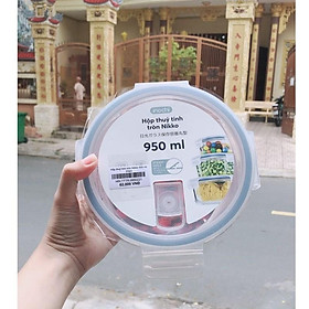 Mua Hộp Thuỷ Tinh Đựng Thực Phẩm tròn INOCHI Trong Ngăn Đá Tủ Lạnh  Bảo Quản Thực Phẩm Tươi TTCN