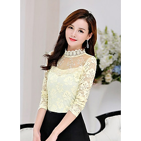 Áo ren hoa nữ cao cấp ale43th