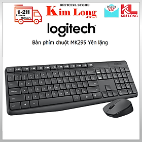 Mua Bộ bàn phím chuột Logitech MK295 Không Dây Silent - Hàng chính hãng