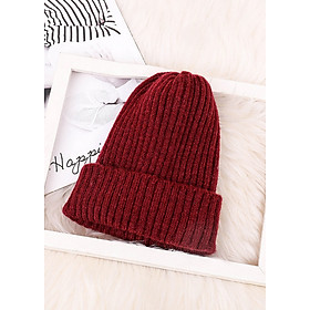 Nón beanie trơn thời trang - N133.OBI