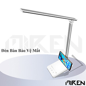 Hình ảnh Đèn Bàn Học Đọc Sách Làm Việc LED Cảm Ứng Bảo Vệ Mắt - Chống Cận – 5 Cấp Độ Điều Chỉnh - Gập 2 Chỗ Tiện Lợi Cho Học Sinh - Sinh Viên - Văn Phòng 