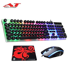 Mua Bộ Bàn phím và Chuột giả cơ nút tròn G21 - 2019 LED chế độ 7 màu siêu đẹp và sang trọng