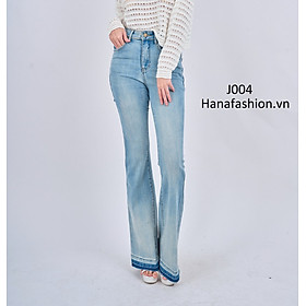 Quần Jeans ống rộng Hàn Quốc -J004 - XanhJeans