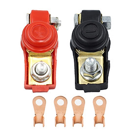2x Battery Quick Release Connectors Battery Disconnect Terminals for Car RV