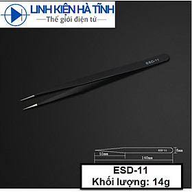 Mua Nhíp gắp linh kiện chống tĩnh điện ESD-11