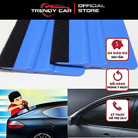 Dụng cụ hỗ trợ vuốt decal dán trang trí ô tô chuyên nghiệp có bọc vải dễ sử dụng