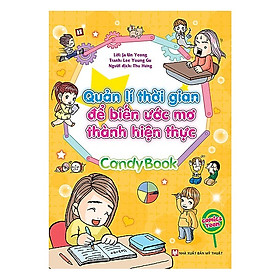 Candy Book- Quản Lí Thời Gian Để Biến Ước Mơ Thành Hiện Thực ( Tặng Kèm Sổ Tay )