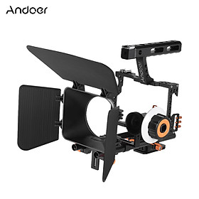 Bộ Phụ Kiện Máy Ảnh Gồm Hệ Thống Matte Box+Theo Dõi Lấy Nét + Tay Cầm + Rod (15mm) Cho Máy Ảnh Sony A7S/A7/A7R/A7Rii/A7Sii Ildc Mirrorless