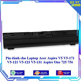 Pin dành cho Laptop Acer Aspire V5 V5-171 V5-121 V5-123 V5-131 Aspire One 725 756 - Hàng Nhập Khẩu 