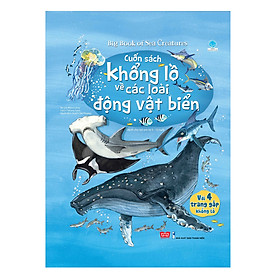 Hình ảnh Sách Tương Tác - Big Book - Cuốn Sách Khổng Lồ Về Các Loài Động Vật Biển (Tái Bản 2018)