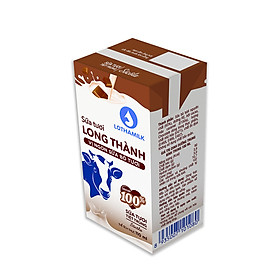 Sữa tươi tiệt trùng Lothamilk socola 110ML lốc 4 hộp