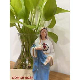 Mua Tượng công giáo Mẹ trái tim 15cm