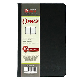 Hình ảnh Sổ Hồng Hà Office H4 4570 - 160 Trang - Màu Đen