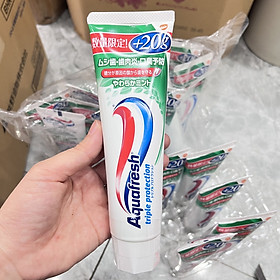 Mua Kem đánh răng Aquafresh 140g Nhật Bản ngăn ngừa sâu răng hơi thở thơm mát