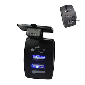 Bộ sạc xe hơi và xe máy đặc biệt được sửa đổi cho điện thoại di động đa năng Bộ sạc xe hơi được sửa đổi USB kép bán trực tuyến