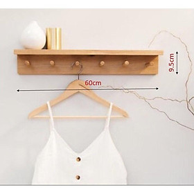 Mua Kệ Treo Đồ Đa Năng- Giá Để Đồ Gắn Tường 6-8 Móc Tiện Lợi