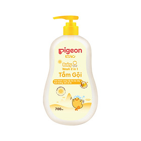 Tắm - Gội Pigeon 2 In 1 Hoa Hướng Dương Chai 700ml 