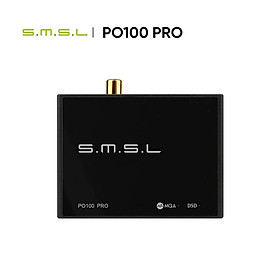 SMSL PO100 PRO USB Digital Interface MQA Decoding XOMS XU316 DSD64 Optical Coaxial DSD512 I2S output 32bit 768Khz for PS5 Switch Color: Black