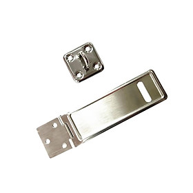 Traditional Hasp and Staple Stainless Steel Gate Door Shed Latch Fasteners Lock Hardware