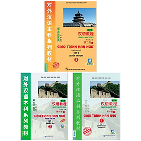 [Download Sách] Combo Trọn Bộ Giáo Trình Hán Ngữ (Tập 1,2,3) - Sách Học Tiếng Trung Siêu Tốc Dành Cho Người Việt / Tặng Kèm Bookmark Green Life