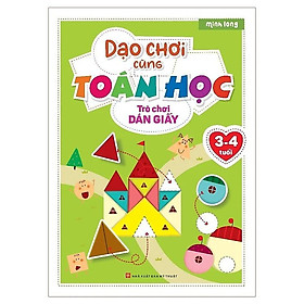 Sách Dạo chơi cùng Toán học - Trò chơi dán giấy