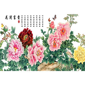Tranh Treo Hoa Mẫu Đơn - MD033