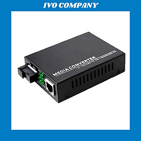 Mua Thiết Bị Chuyển Đổi Quang Điện 1 Sợi Media Converter 1FO 100Mbps BLACK Singlemode Singlefiber