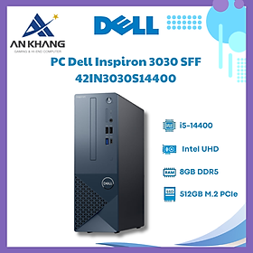 Mua PC Dell Inspiron 3030S 42IN3030S14400 (i5 14400/ 8GB/ 512GB SSD/ Wifi + BT/ Key/ Mouse/ Win11/ 2Y) - Hàng Chính Hãng - Bảo Hành 24 Tháng