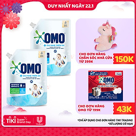 Combo 2 Túi Nước Giặt OMO Dịu Nhẹ Trên Da 2.0kg